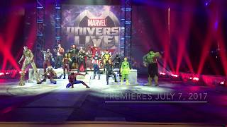 Go behind the scenes of marvel universe live age heroes for a sneak
peek scenes, stunts and costumes. learn more here:
http://sweettmakesthree.com/marv...