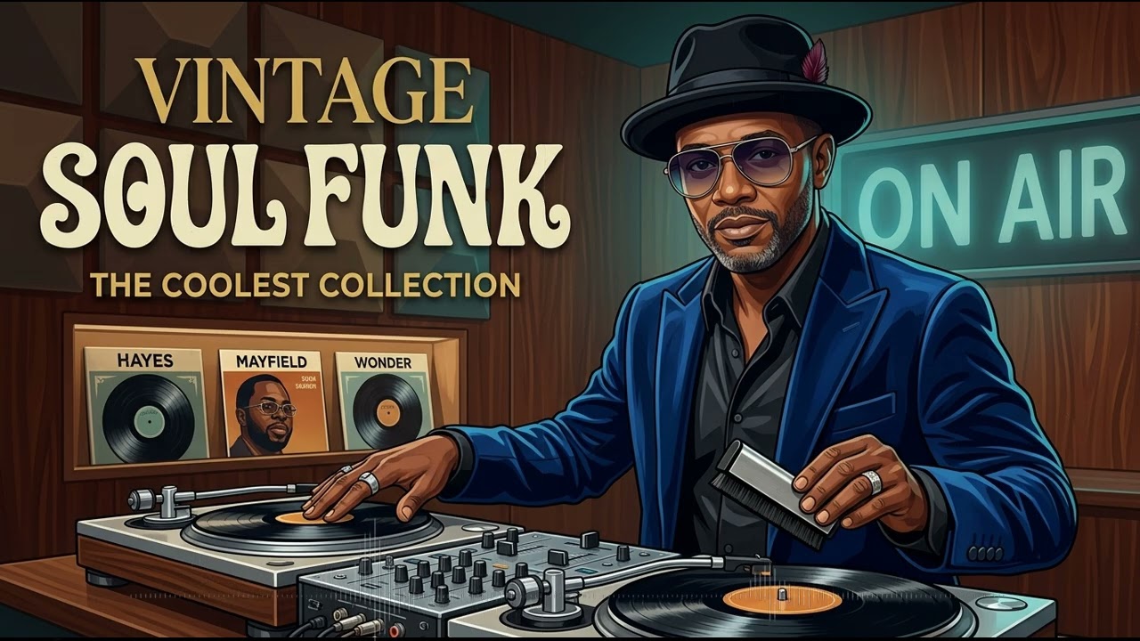 Deep Rare Groove Therapy Soul Funk 70s Mix for Midnight Drives