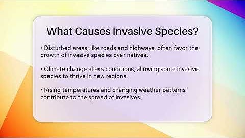 What Causes Invasive Species? - Ecosystem Essentials