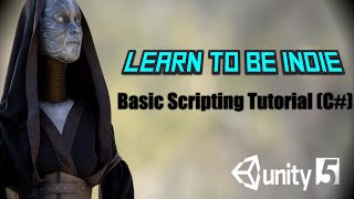 Scripting Simple Player Movement in Unity 5 (C# Basic Tutorial)
