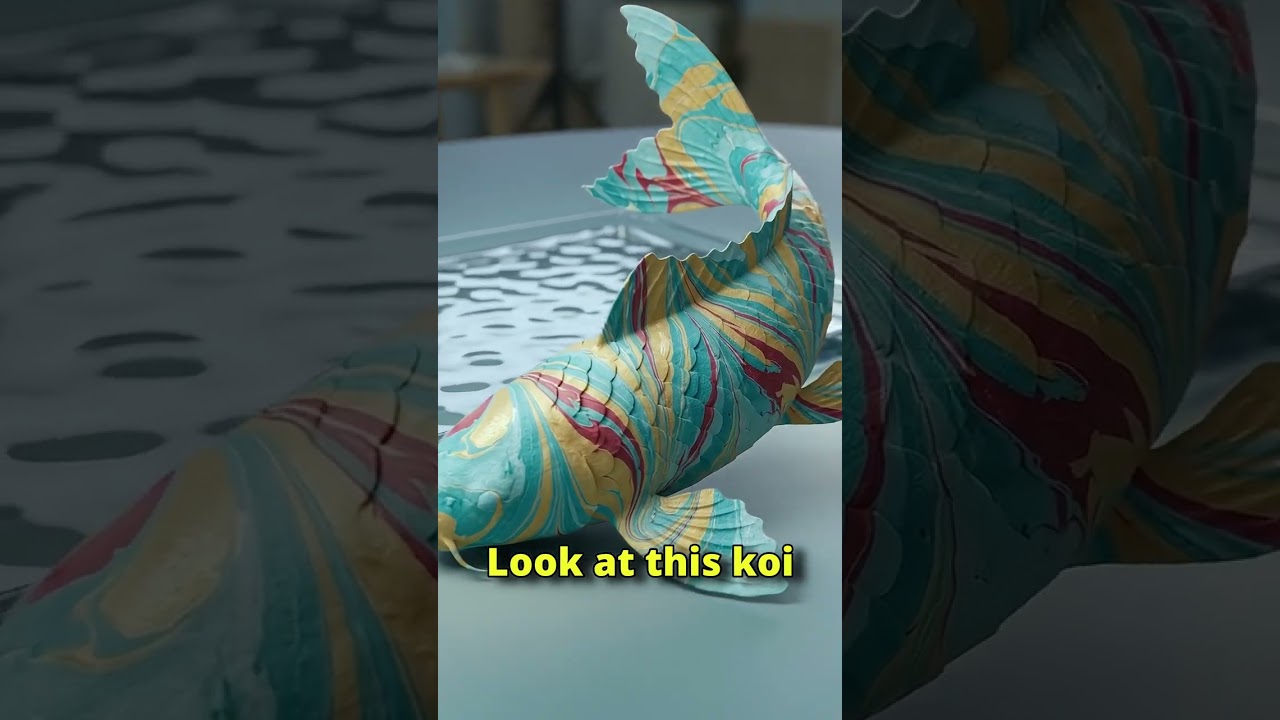 Frame One Episode 33: Swirl a Marbled Paper Koi to Life! 🎨 (Nano Banana + Veo3)