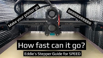 How Fast Can Your Printer Go? Stepper Motor 101