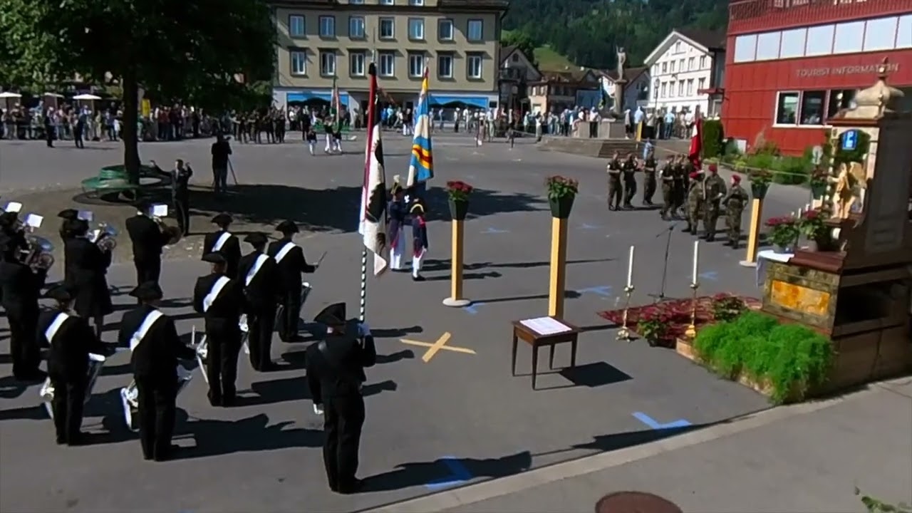 Fronleichnam Prozession in Appenzell am 19. Juni 2025