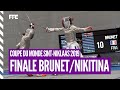 CdM SD SintNiklaas 2019 - Finale Brunet (FRA) vs Nikitina (RUS)