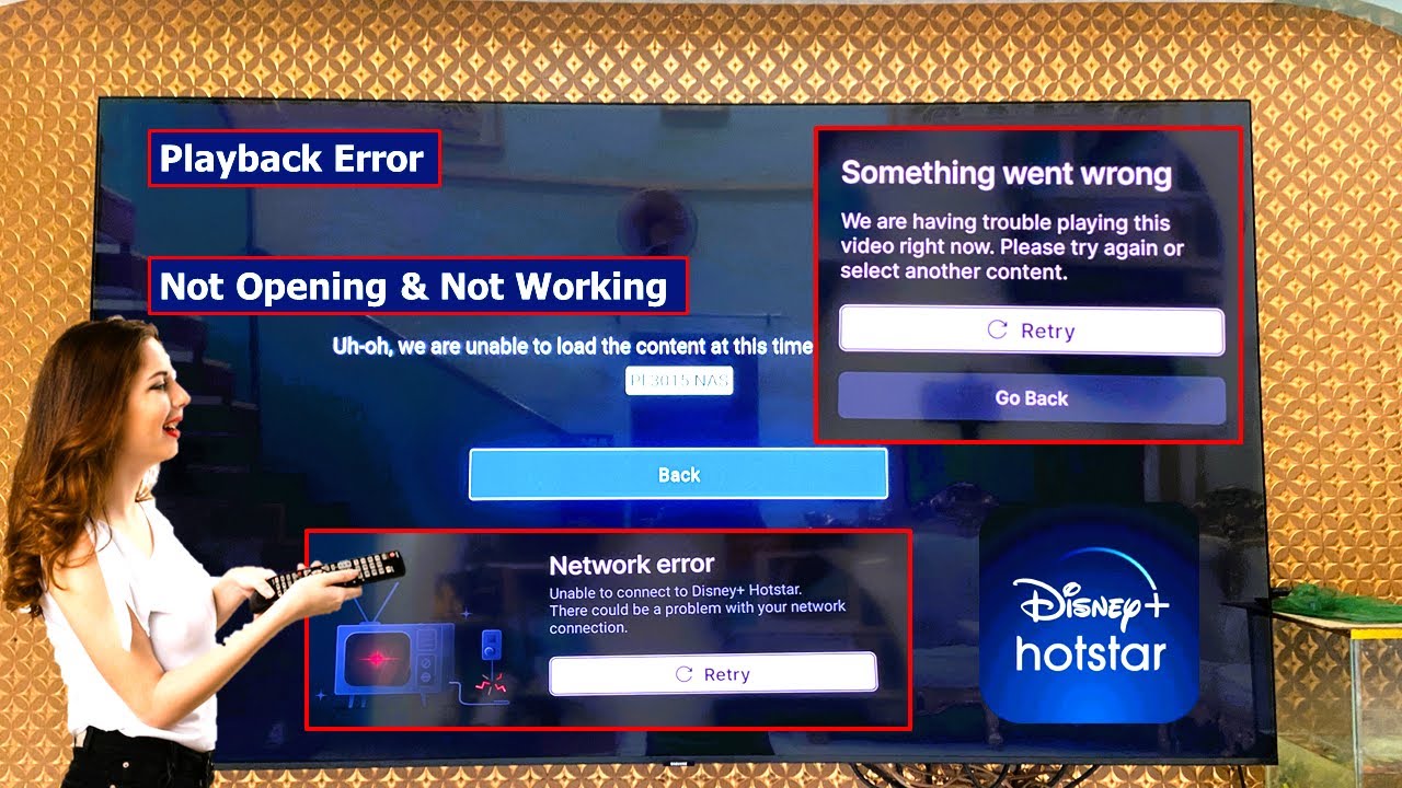 How to Fix All Error of Hotstar in Smart TV