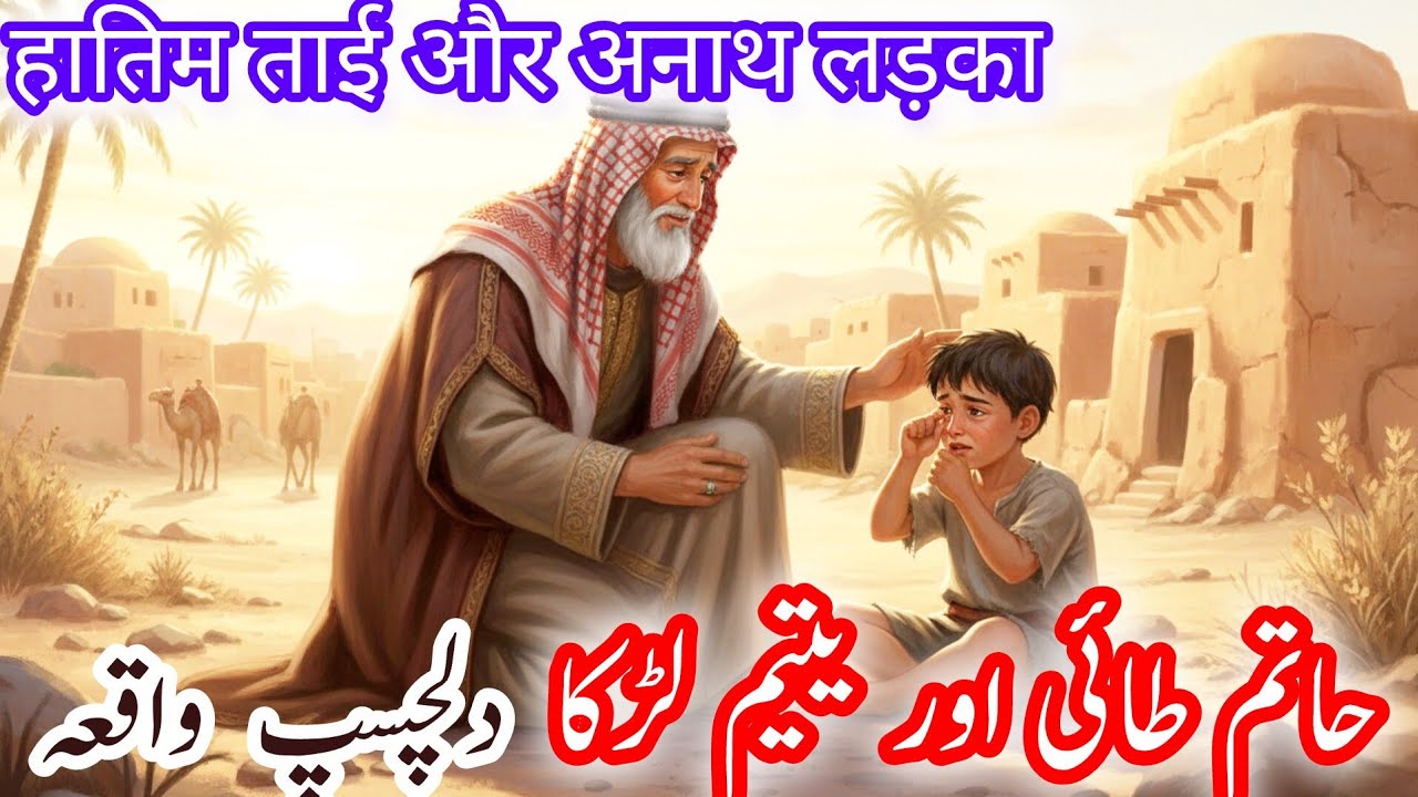 Hatim Tai and the Orphan Boy|Inspirational Narrations|| Urdu story channel 