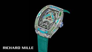 Anatomy of the RM HJ-02 Automatic Tourbillon, green variations — RICHARD MILLE