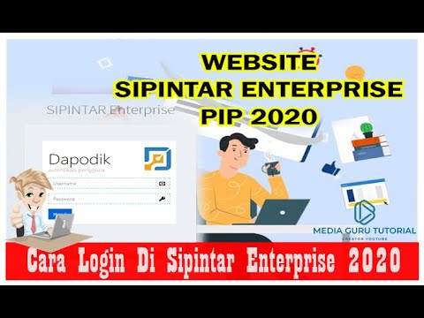 √Cara Login Aplikasi Sipintar Enterprise PIP 2020 Tampilan Baru Jenjang SD, SMP, SMA dan SMK