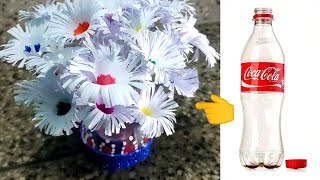 DIY Plastic Bottle Flower | Plastic Bottle Craft | @craftyblossombypakhi244  #plasticbottlecraft