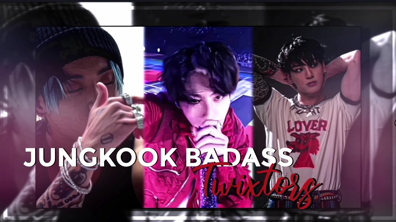 JUNGKOOK BADASS TWIXTORS FOR EDITING [4k]