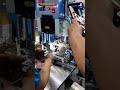 Installation of iron components using a special machine #shorts