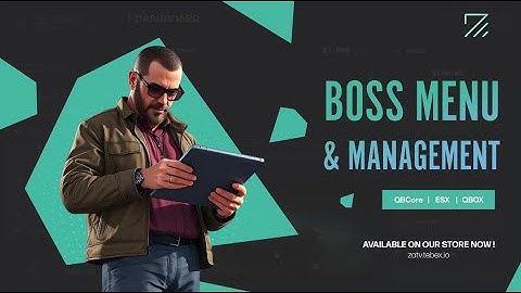 [ZaT-SCRIPTS][QBCore/ESX/QBOX] BOSS MENU, MANAGEMENT AND ADMIN JOB/GANG PANEL