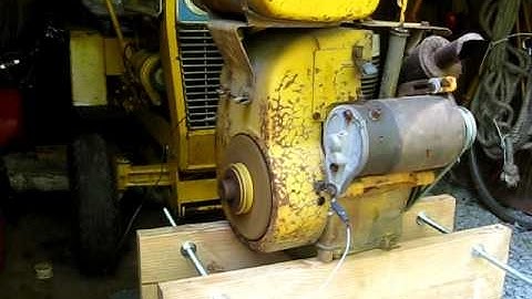 Cub Cadet Kohler K301A 12 hp  Basic Wiring  Jump start