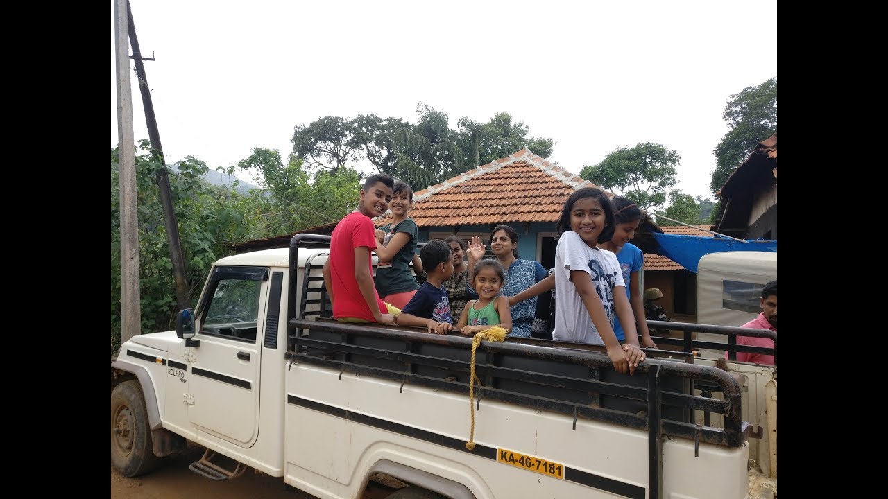 RollerCoaster ride on a 4x4 jeep near NatureTrek Homestay sakleshpur