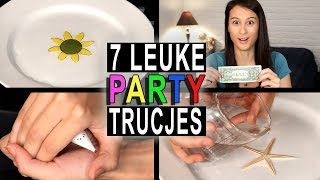 7 LEUKE PARTY TRUCJES! || MeisjeDjamila