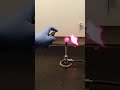 Flame Test (Lithium in Ethanol)