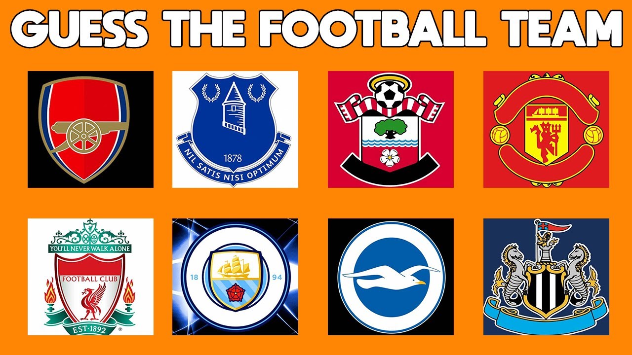 ⚽ Guess the English Premier League Football Team by the Logo English