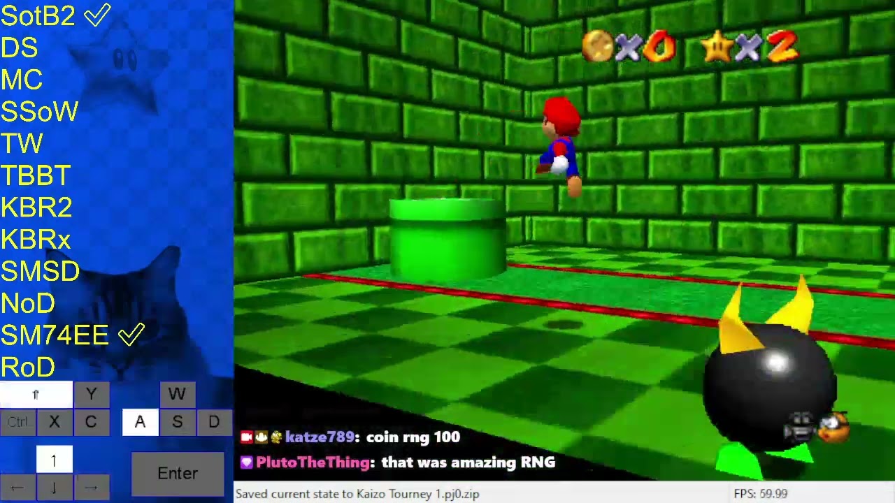 Kaizo Tournament 1 SSRM 2022 [savestateless]