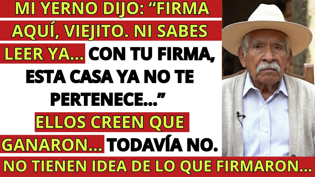 USARON MI FIRMA PARA QUEDARSE CON MI CASA… COMETIERON UN ERROR…