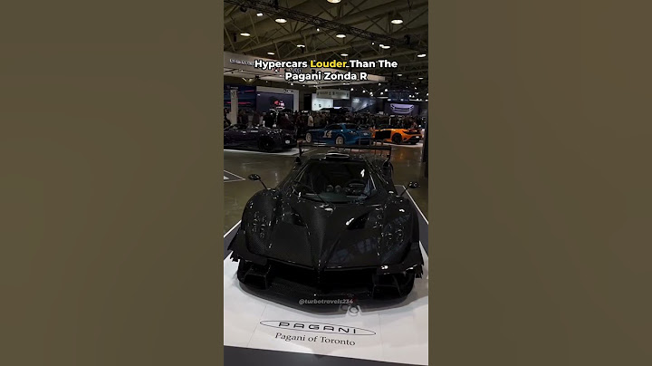 Hyper Cars Louder Than The Pagani Zonda R... #pagani #zonda #hypercars