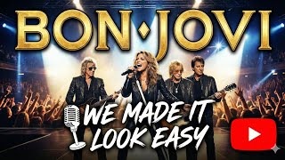 Bon Jovi  We Made It Look Easy  White Carin Leon  