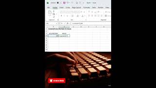 From KM to Miles—The Formula That Speeds Up Your Workflow! #microsoftexcel #excel #exceltricks