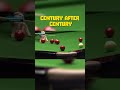 CENTURY AFTER CENTURY... WATCH AS HE BREAKS THE SNOOKER RECORD! 📈🔥