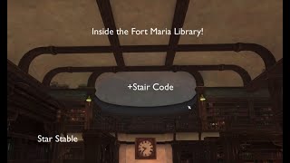 Fort Maria Library + Stair code | Star Stable