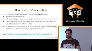 Mage Titans IT 2017 - Renato Cason – Magento 2 and AMQP