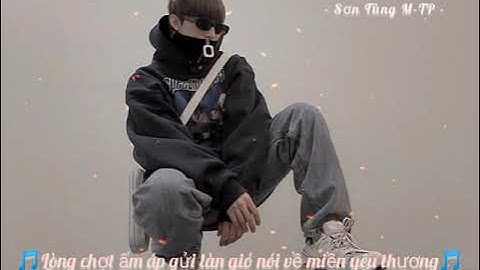 Em Trong Mắt Tôi  Sơn Tùng MTP  Official Lyrics Video