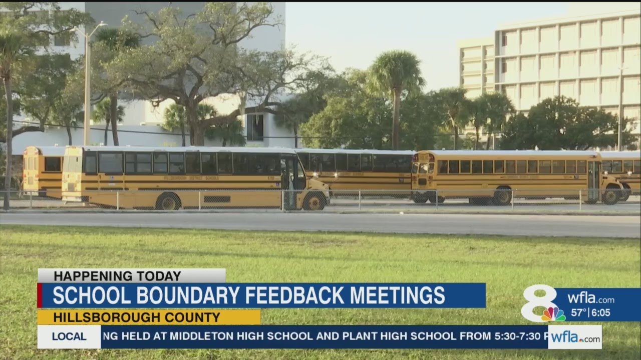 Hillsborough school district holds meeting on rezoning plans - YouTube
