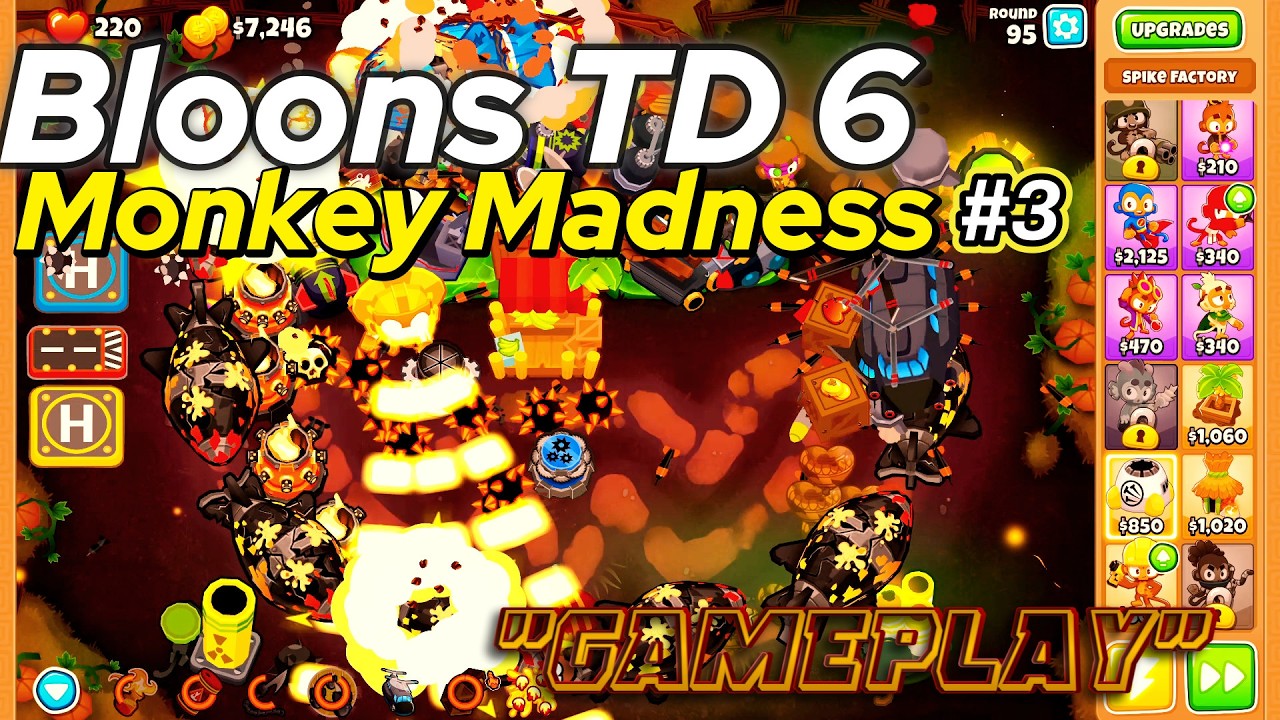 Bloons TD 6 🎈 | #3 Balloon Mayhem – Freeplay Mode Gets Crazy! | No Commentary