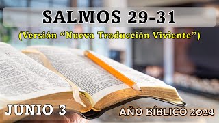 AÑO BÍBLICO | JUNIO 3 | SALMOS 29-31 | (NTV)