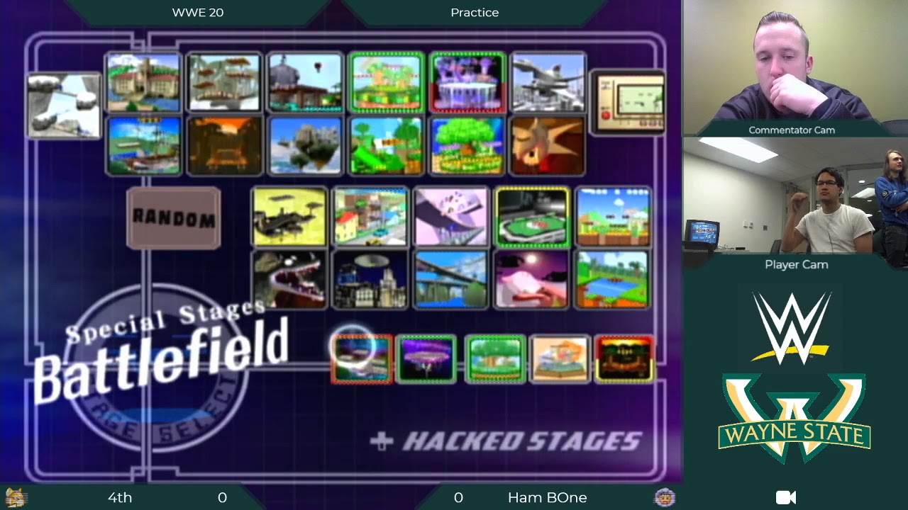 WWE 20 - 4thwrldmrshl (Fox) vs HAM (Ice Climbers) (WR1)