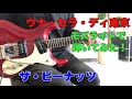 ウナ・セラ・ディ東京  ザ・ピーナッツ あまてらすさんのリクエストです。モズライトギターで弾いてみた!mosrite guitar instrumental