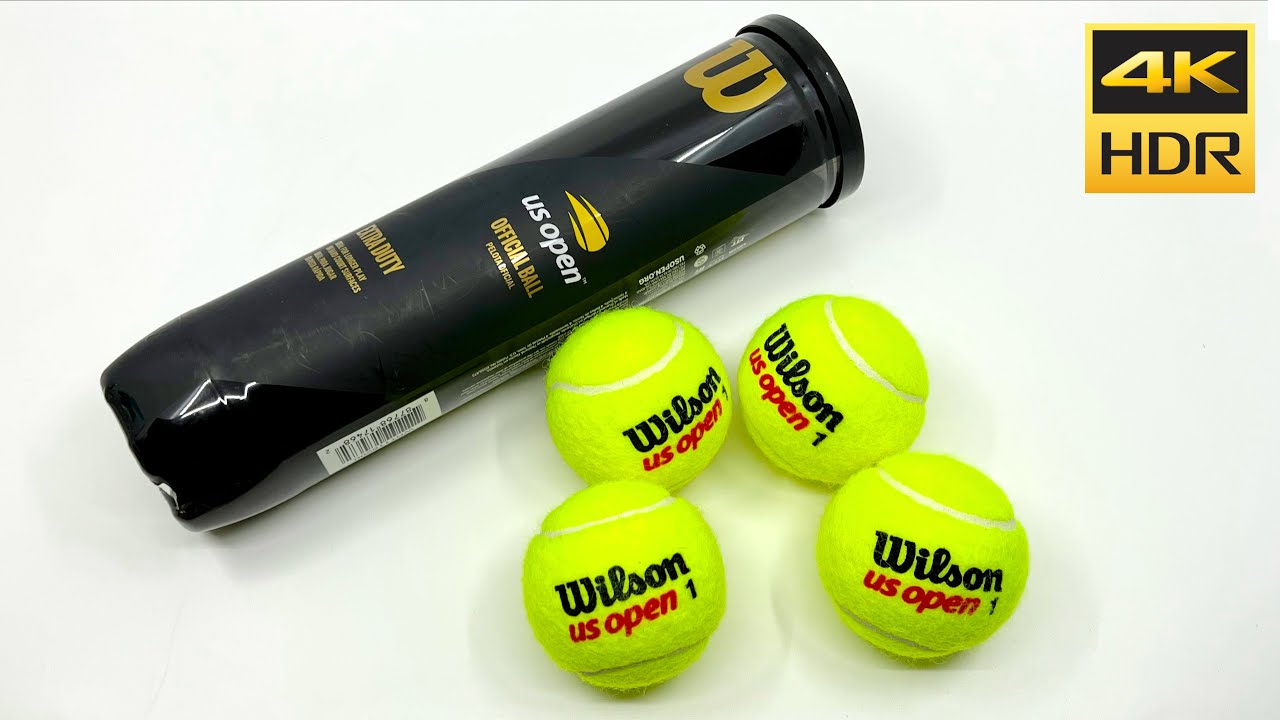Wilson US Open 🇺🇸 Official Ball 🎾 4 Tennis Balls