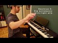 Boogie Woogie Left Hand -  from ZERO to INDEPENDENT  in 15 exercises (time-lapse)