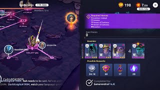 Age of Magic: Roinar boss node -  Fire Gates raid - Difficulty 2 - in 2 go