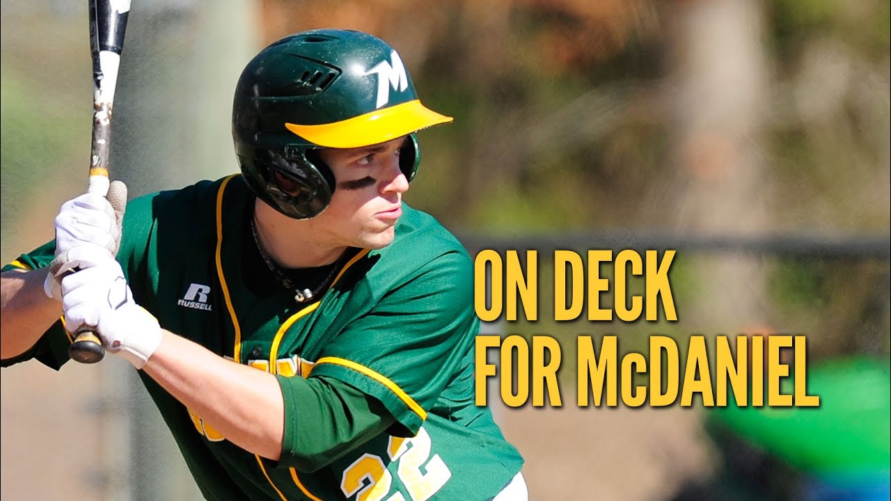 On Deck for McDaniel | Marty Windisch | McDaniel Baseball - YouTube