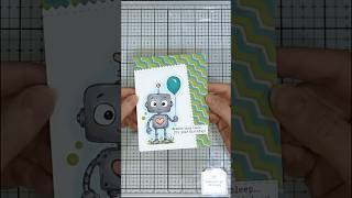 One Cute Robot Card Layout!