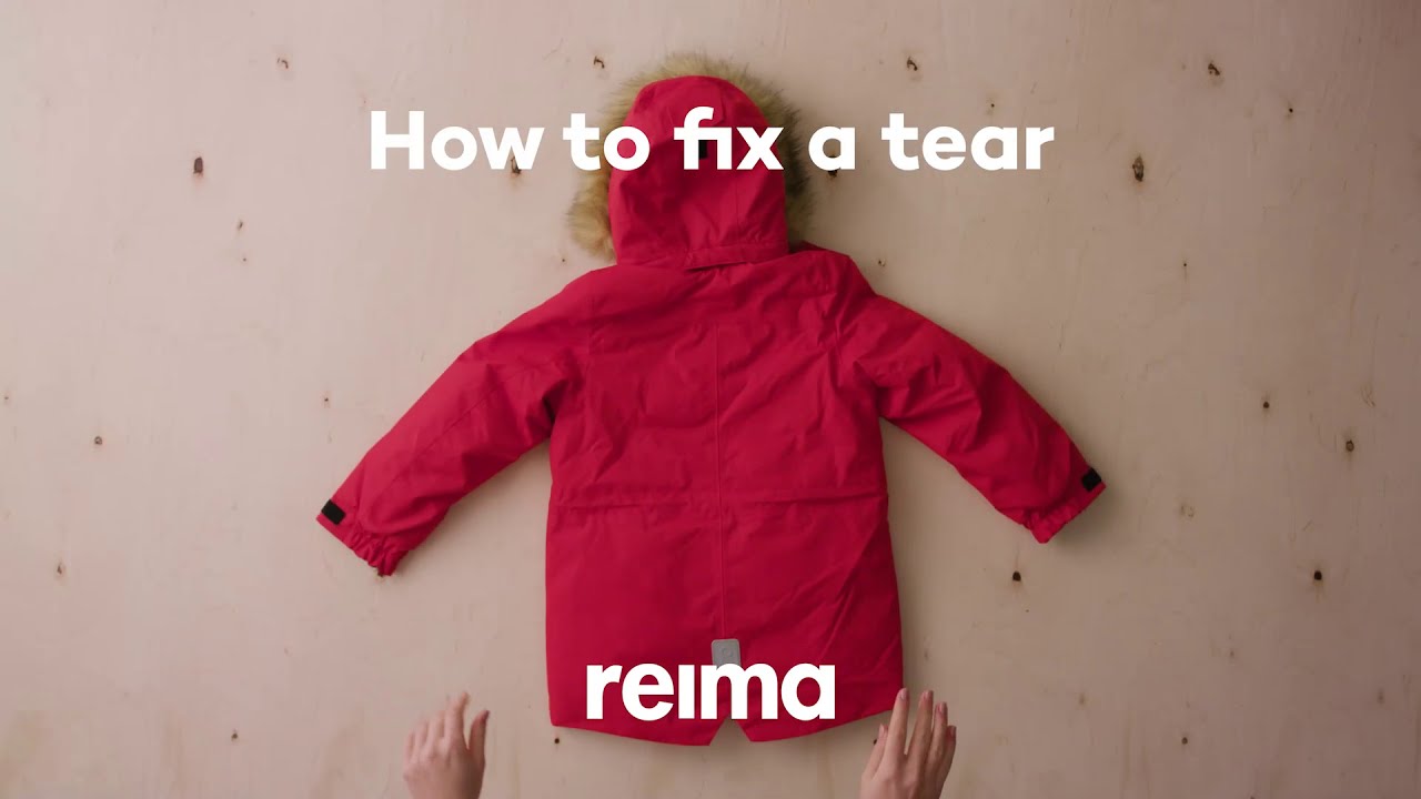 How to repair a small tear in this down jacket? : r/howto
