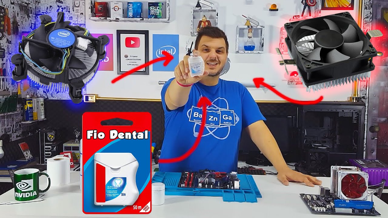 Tirando Cooler Box com Fio Dental!