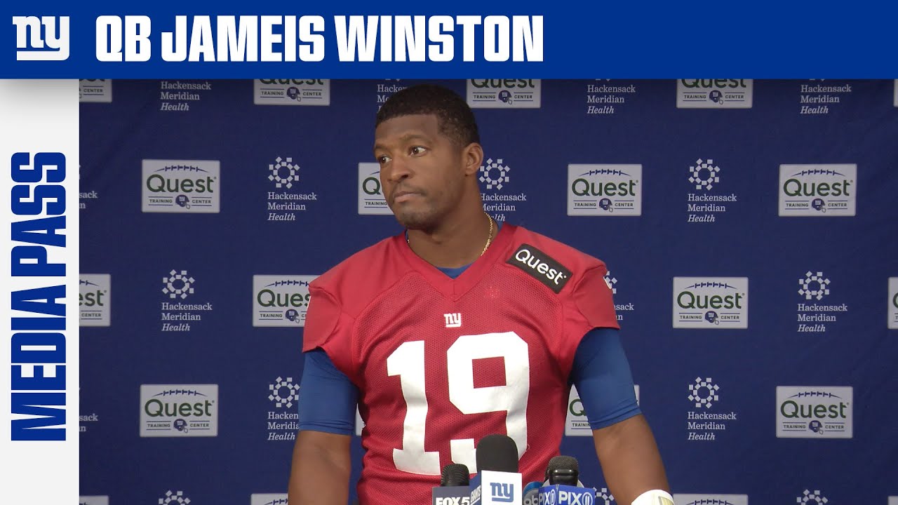 Jameis Winston on Starting Week 11 vs. Packers | New York Giants