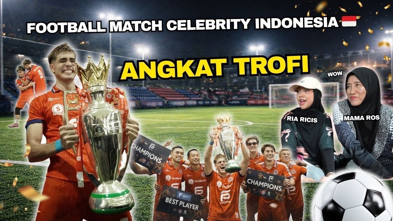 SAHABAT RIA RICIS TEMANIN AKU | JUARA PIALA DUNIA BOLA ARTIS INDONESIA 🏆