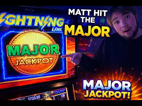 Another MAJOR Jackpot for Matt! ⚡ Lightning Link Big Win 🎰