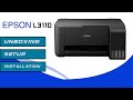 Epson L3110 Printer Unboxing | Setup | Installation (Tagalog)