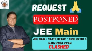 JEE Main 2022 - Postponed || Students Demands #postponejee