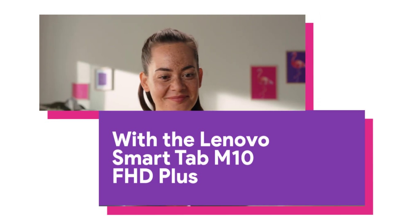 Lenovo Tab M10 FHD Plus (2e génération) avec  Alexa built-in