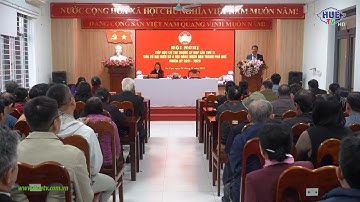 Lãnh đạo thành phố tiếp xúc cử tri trước kỳ họp thứ 11 tại phường An Cựu và Vỹ Dạ