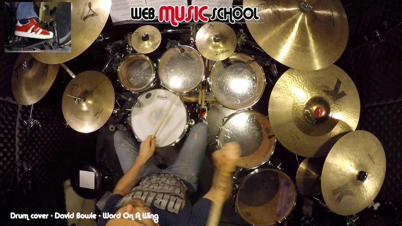🥁 David Bowie Word On A Wing DRUM COVER | Drum Sheet Music Word On A Wing | Word On A Wing Drums